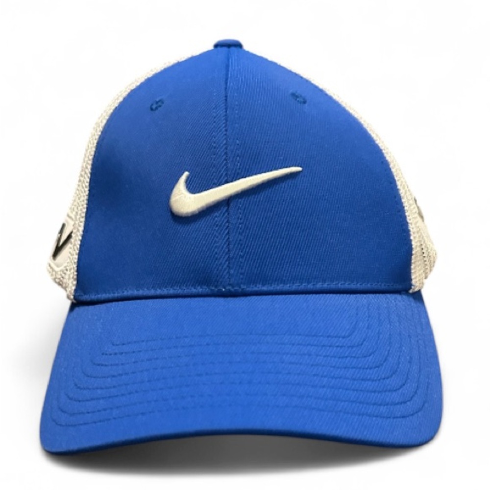 Men’s Blue, Black & White Nike Golf Hat - Flexifit L/XL